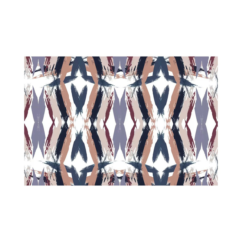 Mirror Mirror IV by Jennifer Goldberger - Wrapped Canvas Painting, 20.32 cm H x 30.48 cm W