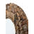 Wood Round Wall Mirror