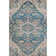 Premium Machine Washable Prisco Blue Rug