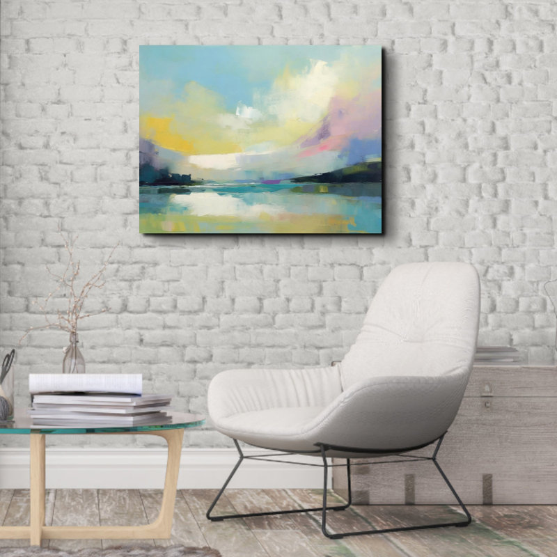 Reproduction de giclée sur toile tendue Wisp, H 20 po x l 24 po x P 1,5 po