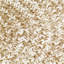 Round Zelie Solid Colour Hand Woven Area Rug-1609939502