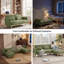 86.6'' 3-Level Adjustable Chenille Reversible L-Shaped Sectional-419267827