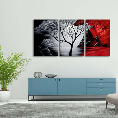 3 Piece Wrapped Canvas Print