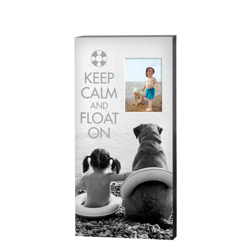 Cadre photo Keep Calm and Float On