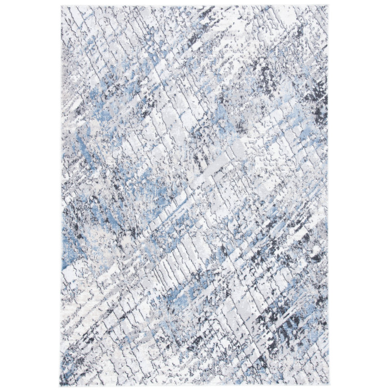 Ascend 700 Performance Abstract Rug, Rectangle 5'3" x 7'6"