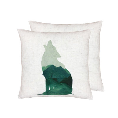 Coussin décoratif en lin