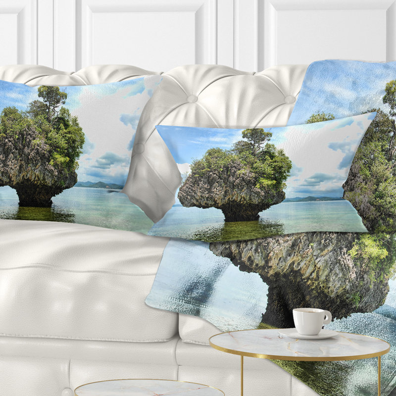 Coussin lombaire Island Landscape in Summer