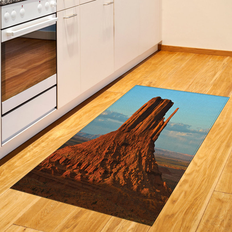 Canyon High Density Long Fiber Poly Threads Decorative Area Rug Carpet, Rectangle 2'7" x 5'