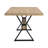 X-Shaped Legs Dining Table-943360149