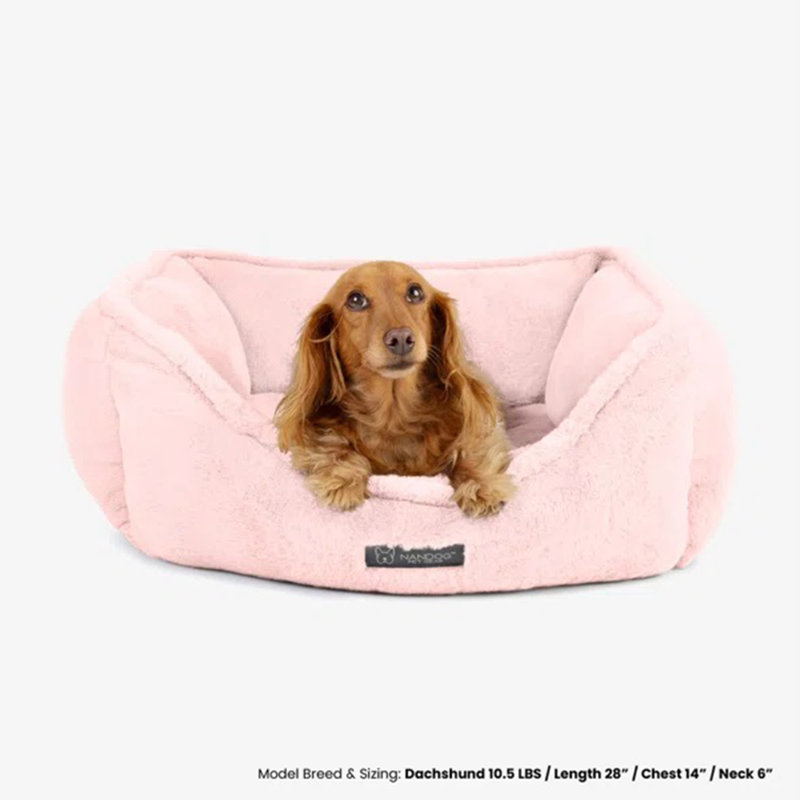  Lit réversible pour chien Super Cloud - Rosé