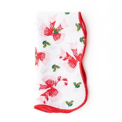 Serviette Holly Jolly Bows