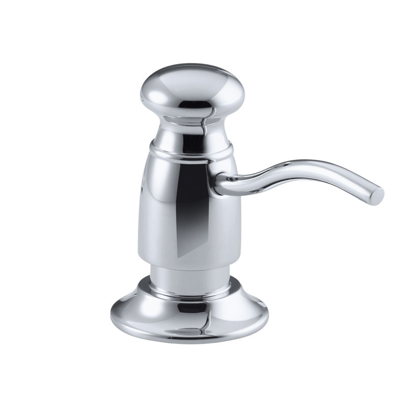 Traditional Design Soap/Lotion Dispenser, Vibrant French Gold