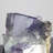 Clear Purple Fluorite. Yaogangxian Mine