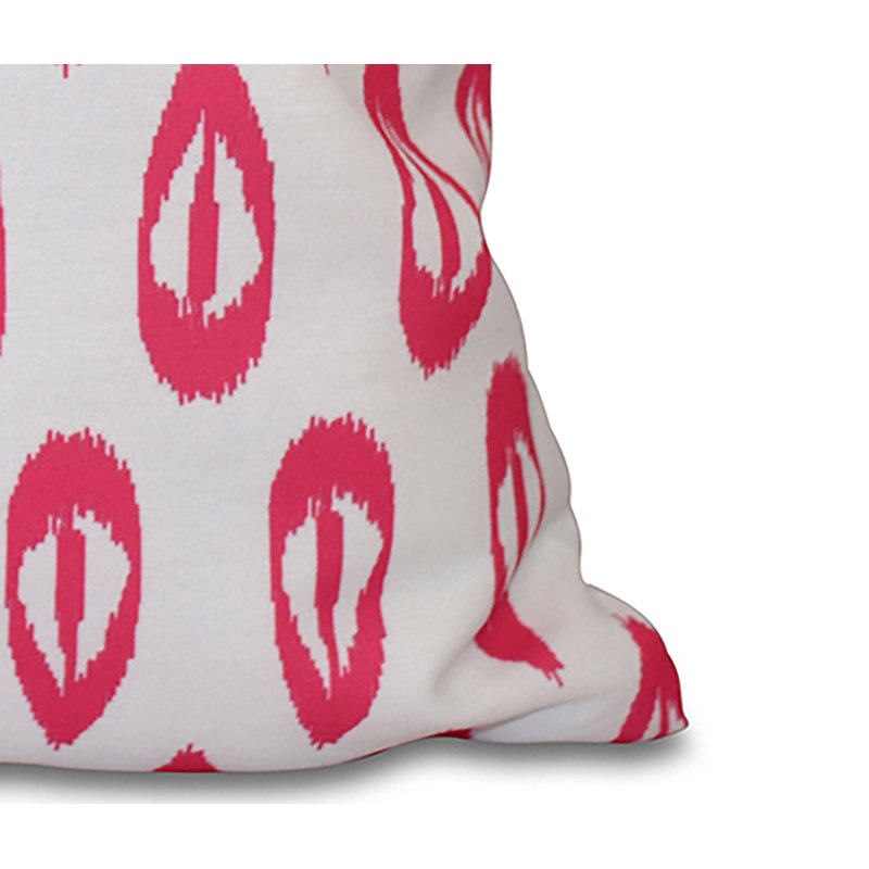  Tears Outdoor Rectangular Pillow Cover & Insert, Pink
