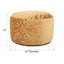 Pouf rond de 22 po de largeur-362907354