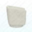 Fauteuil d'appoint pivotant blanc-2147331094