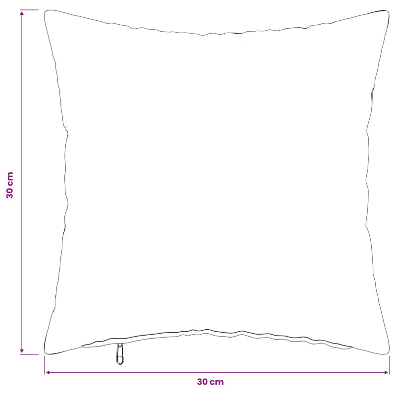Cushion, Square 30cm, Light Green