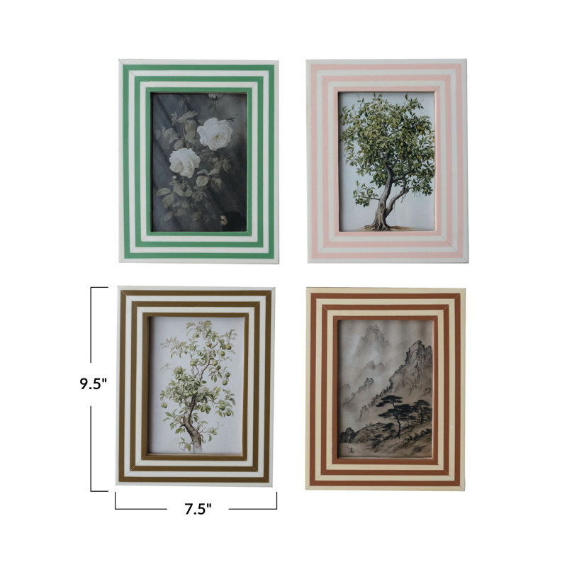 Resin Gallery Wall Picture Frame Set