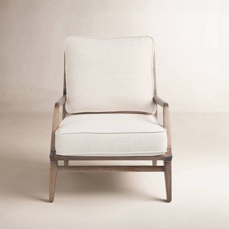 Morgana 60.96Cm Wide Armchair, Off-White