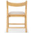 Jacie Linen Seat Folding Chair-403511053