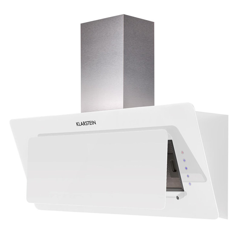 Lorea 90cm Ducted Wall Mount Cooker Hood, White