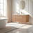 48" Wall Mounted & Floating Single Vanity With Ceramic Sink