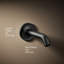 Purist® Wall-Mount Non-Diverter Bath Spout, 35-Degrees-1297300475