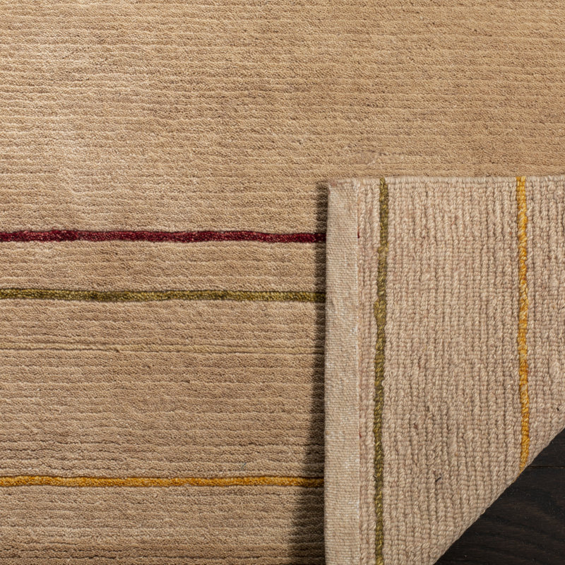 Tapis rayé en laine Imko