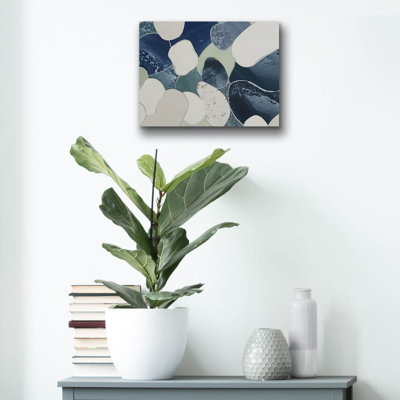  'Lily Pond Landscape 2' by Coco Good Acrylic Glass Wall Art, 16" x 12"