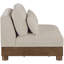 Fauteuil modulaire rembourré en tissu Turin Chenille-122059795-122059797