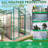 Newly Marketed Gain Height Windproofaluminum Greenhouse 6 FT Greenhouse Raised Base-123283164-123283167