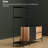 82.68"W 2 Drawers 2 Doors Dresser With Open-Style Wardrobe