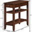 Carbin End Table with Drawer and Shelves-382553694