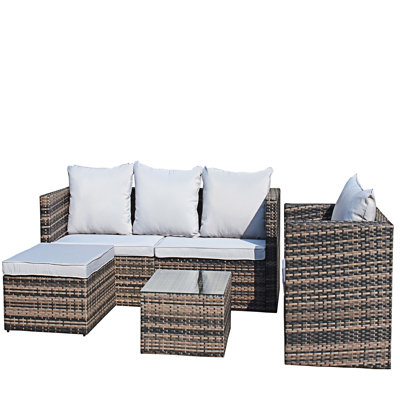 4-Piece Outdoor Sofa Set