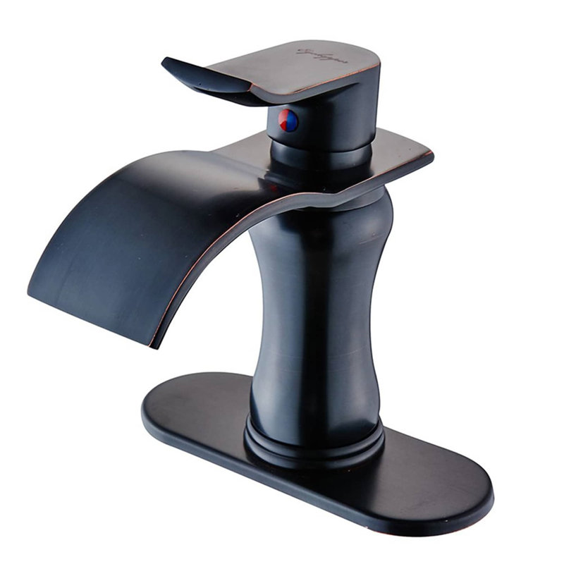 Robinet de salle de bain à un trou