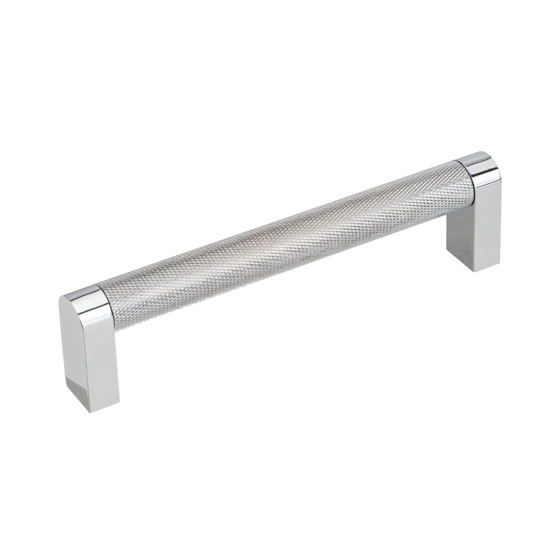 Vero Chrome Finger Pull, 5" Drawer Pull