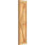 TimberCraft 5 3/8 "encadré avec panneaux n-lattes avec Z-Bar, cèdre rouge de l'Ouest-36420911-36420944