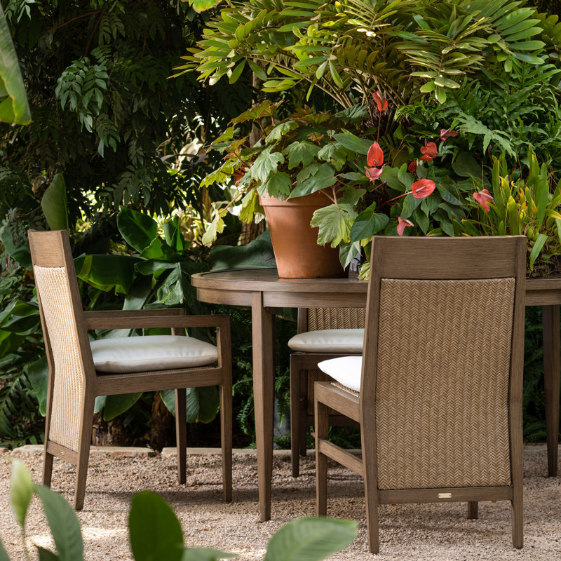 Savannah Patio Dining Armchair with Cushion
