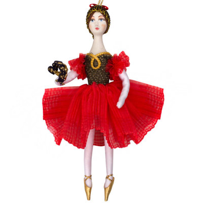 Jefto Dancer Doll Hand-made Hanging Figurine Ornament