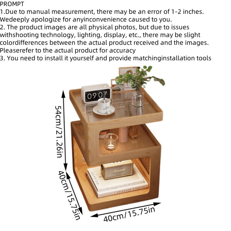 1pc, Lightweight Bedside Cabinet, Modern And Minimalist Bedside Table