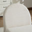 Fauteuil rembourré moderne avec repose-pieds avec rangement-275562307