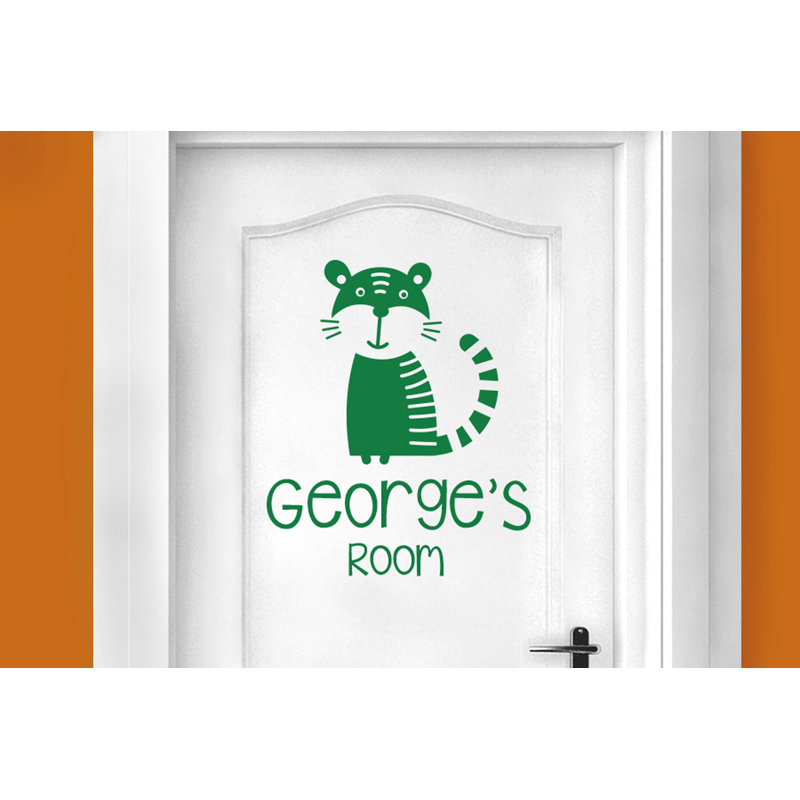 Animals Wall Decal, Green