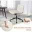 Cleckheaton Velvet Office Chair