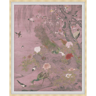 Avian Soiree 1 Framed Print Canvas