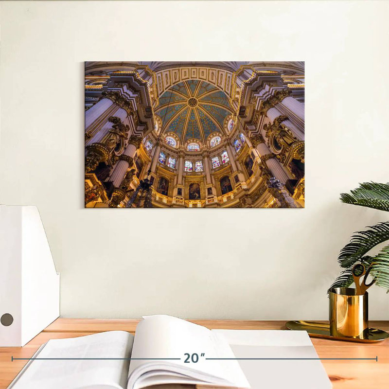 Rorry Granada Cathedral Interior, 8" H x 12" W