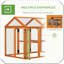 Conception de poulailler en bois