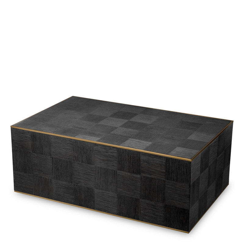 Coffee Table Ashbury Charcoal Grey Oak Veneer