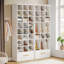 Armoire de rangement pour chaussures de 71 pouces de hauteur avec 24 casiers