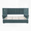 Upholstered Bed Frame With Headboard-135853625-135853627