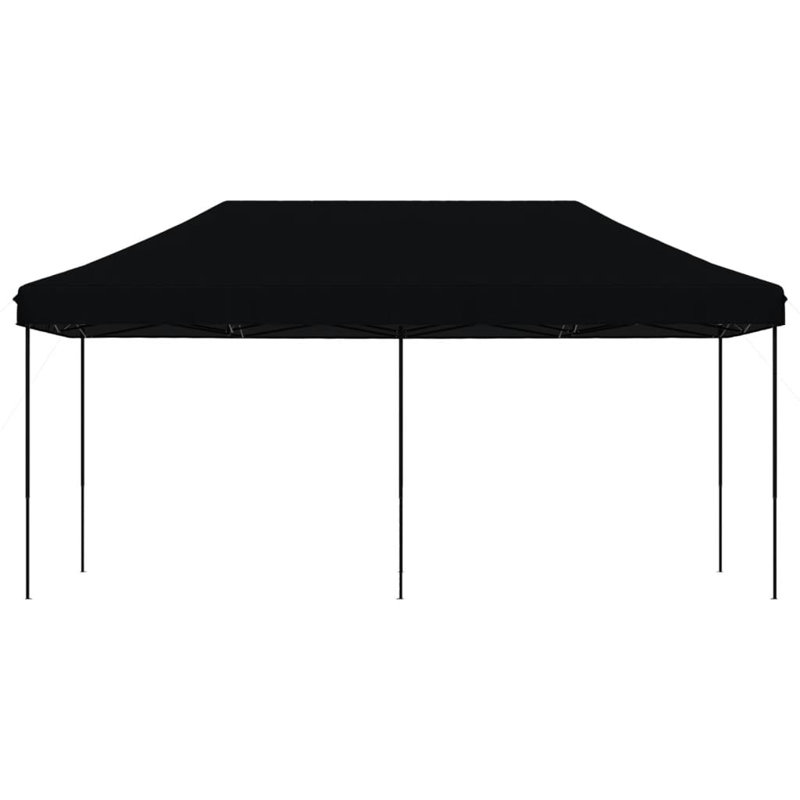 Holasice Steel Pop-Up Gazebo, Red, Black, 315cm H x 580cm W x 292cm D